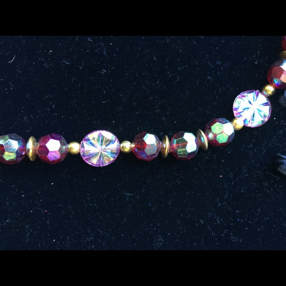 Mixed stone handmade single strand necklace - Picture 2 of 2